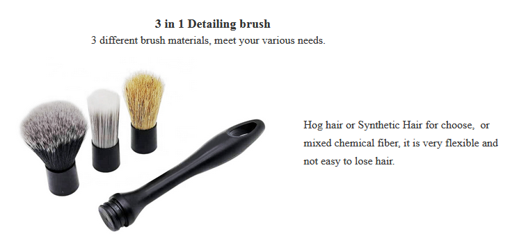 3pcs detailing brushes