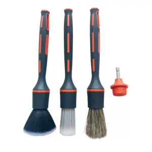 detailing brush set with drill head