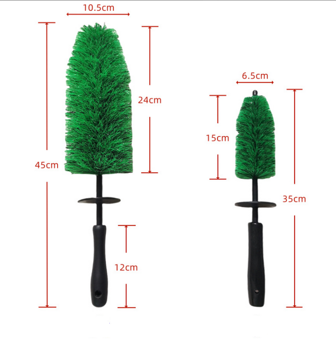 wheel rim deep clean brush